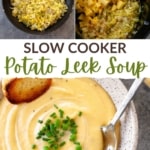 slow cooker potato leek soup pin 4