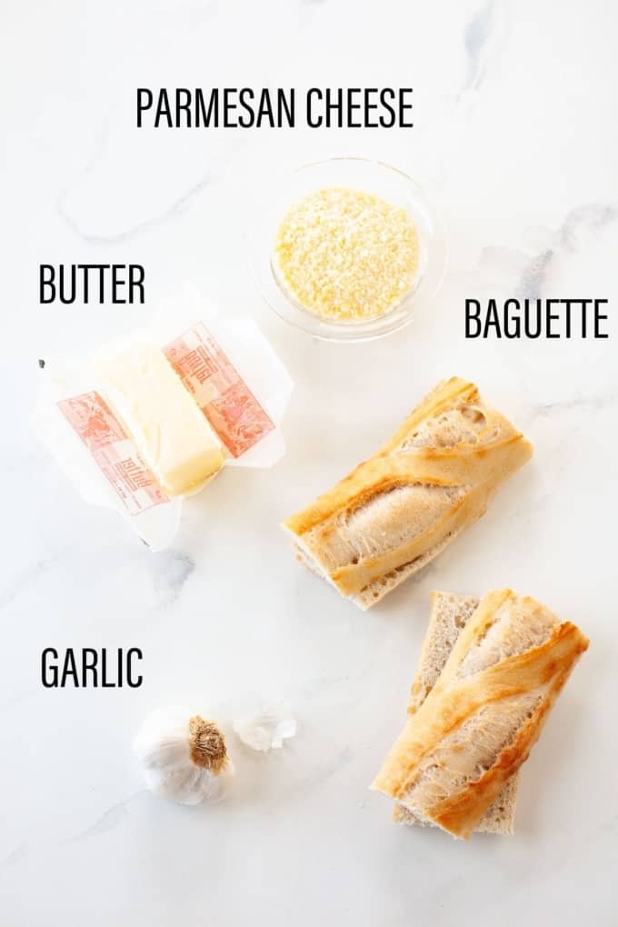 air fryer garlic bread ingredients