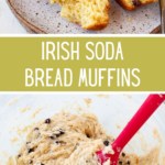 irish soda bread muffins pin 2