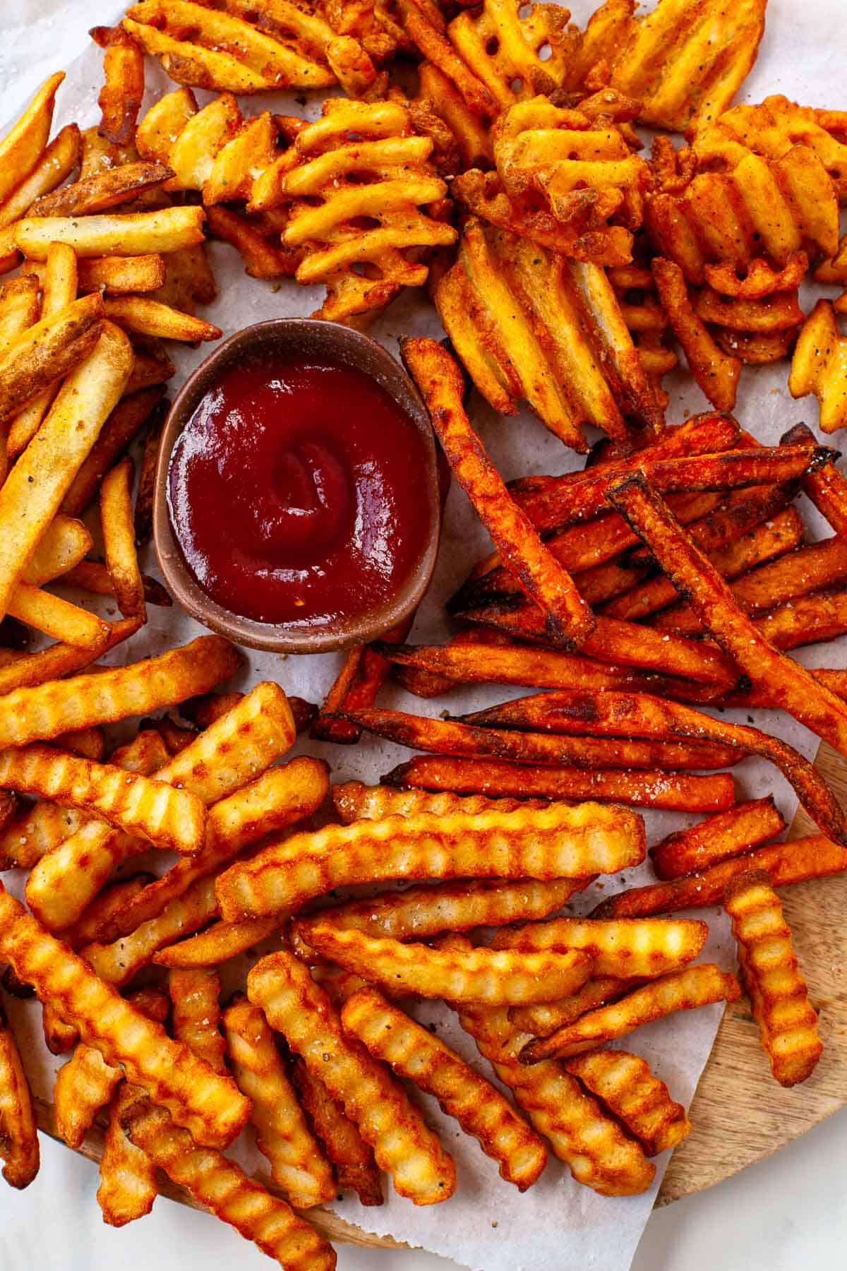 Recipe This  Air Fryer Frozen Crinkle Cut Fries