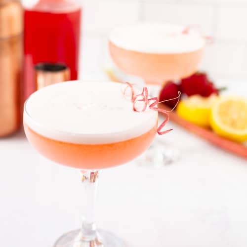 Refreshing Rhubarb Cocktail with Gin Kara Lydon