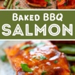 Baked BBQ Salmon | Kara Lydon