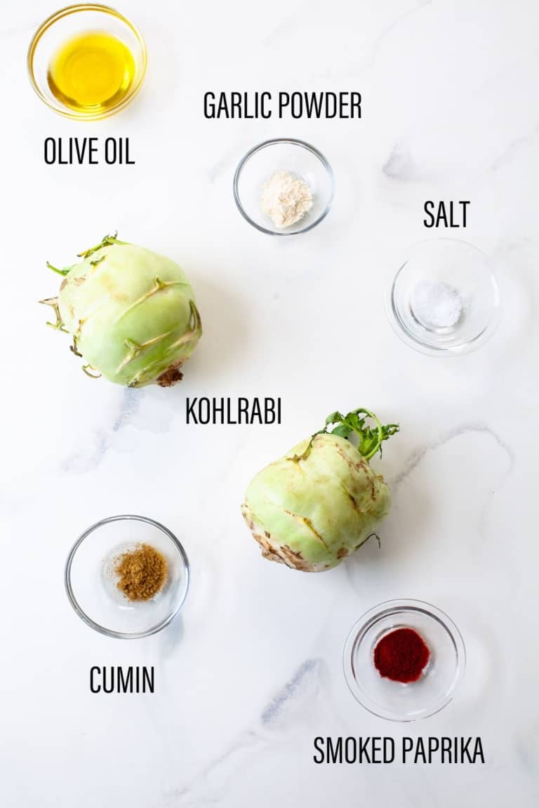 Kohlrabi Fries (Baked or Air Fryer) Kara Lydon