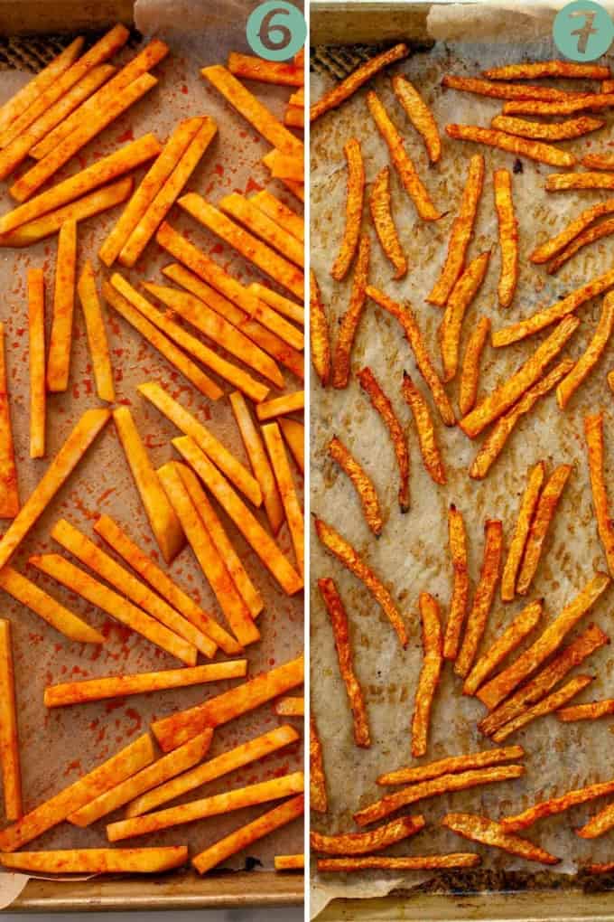 Kohlrabi Fries (Baked or Air Fryer) Kara Lydon