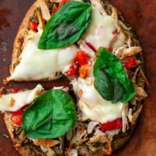 Chicken Pesto Flatbread-image
