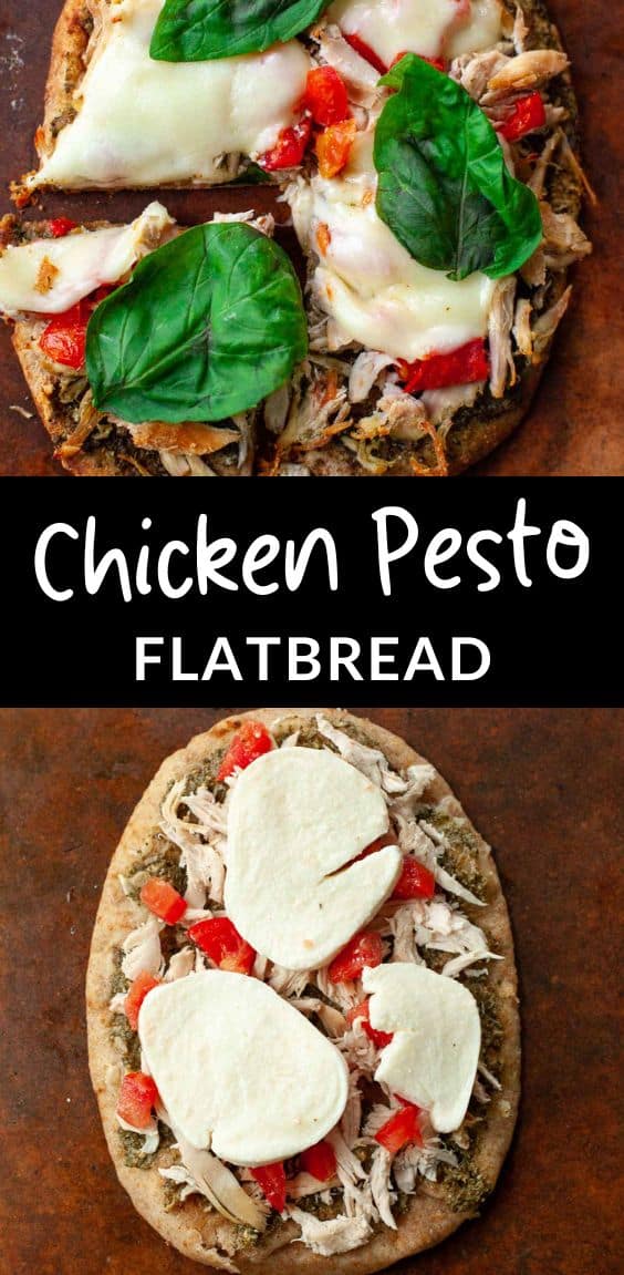 Easy Chicken Pesto Flatbread Kara Lydon MEEFRO