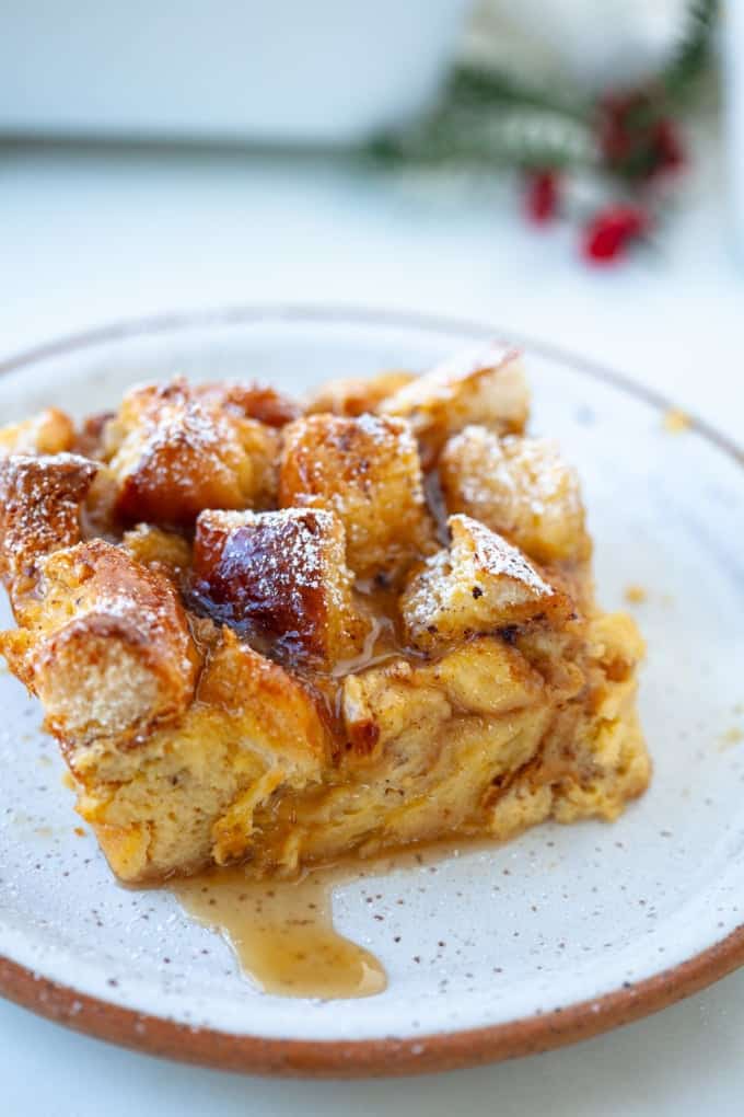 Eggnog Bread Pudding Kara Lydon