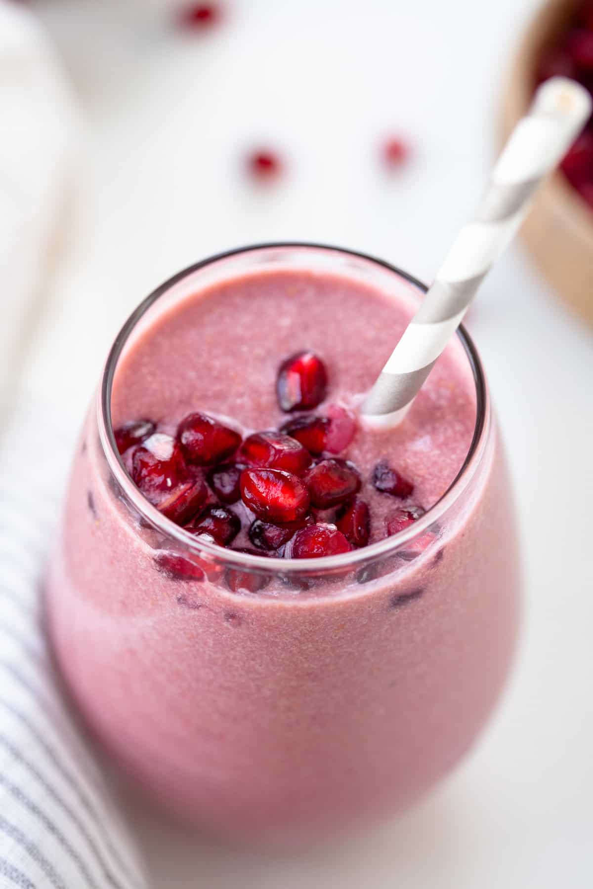 The Best Pomegranate Smoothie