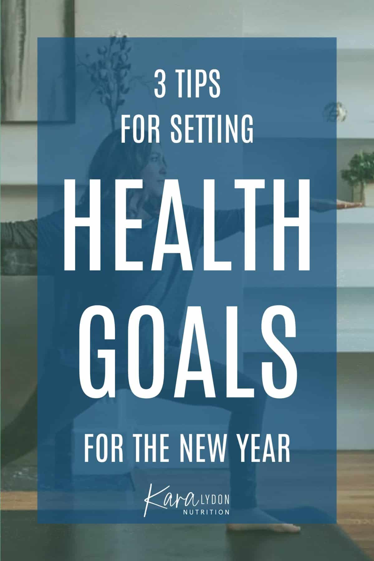 How to Set Sustainable Health Goals for the New Year