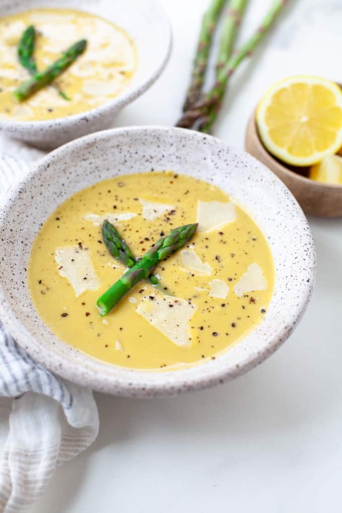 Instant Pot Asparagus Soup Kara Lydon