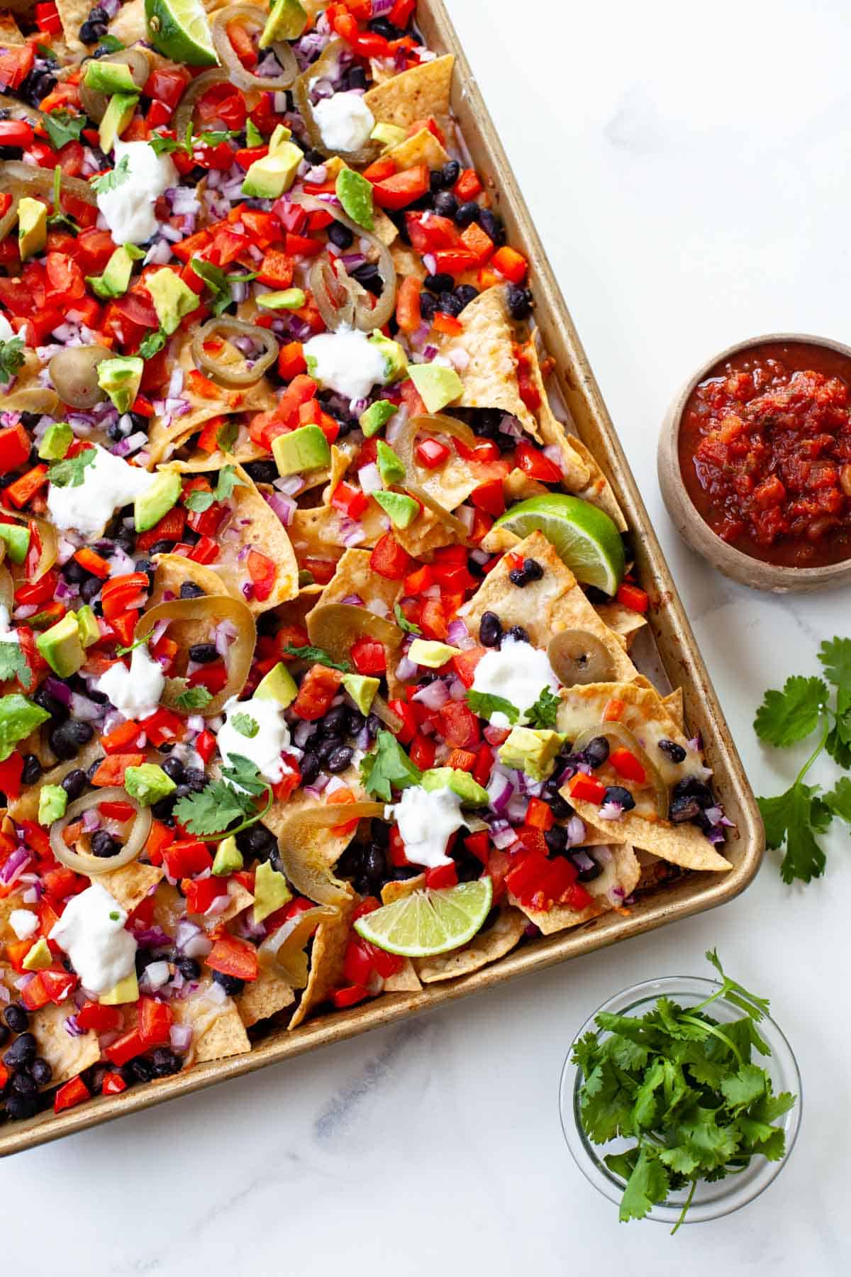 Loaded Sheet Pan Nachos Recipe